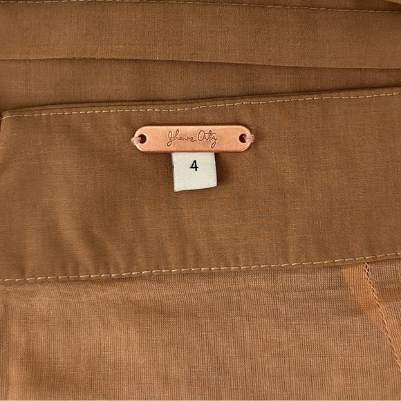 Johanna Ortiz Midi Ruffle Canela Flavour Pleated Skirt - Picture 7 of 8